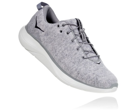 Tenisky Hoka One One Hupana Flow Wool Panske Tmavo Siva (10DREKJSO)